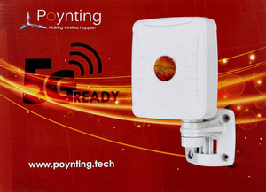 Poynting XPOL-1 V2 5G 3dBi Omni-Directional Cross Polarised LTE 2x2 MIMO Outdoor Antenna, White