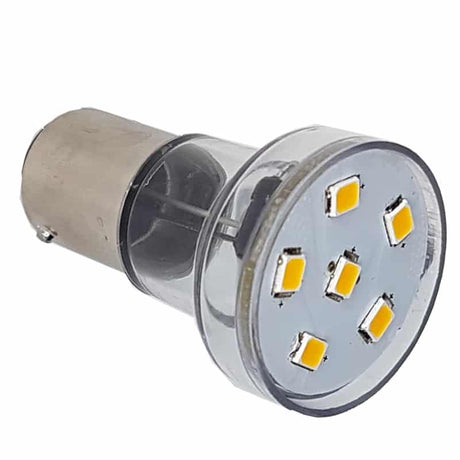 BA15D 6 LED Spotlight