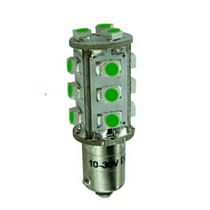 BA9S 15 LED Navigation Bulb