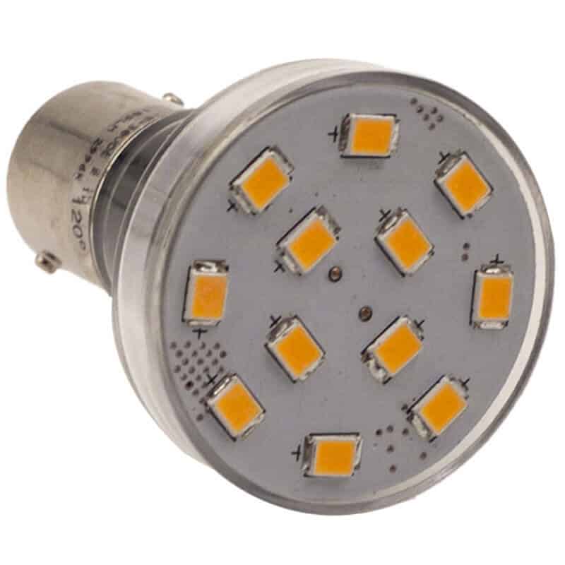 BA15D 12 LED Spotlight style bulb