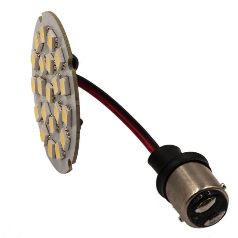 BA15D 21 LED Cap+PCB