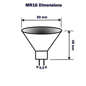 Mr16 Dimensions