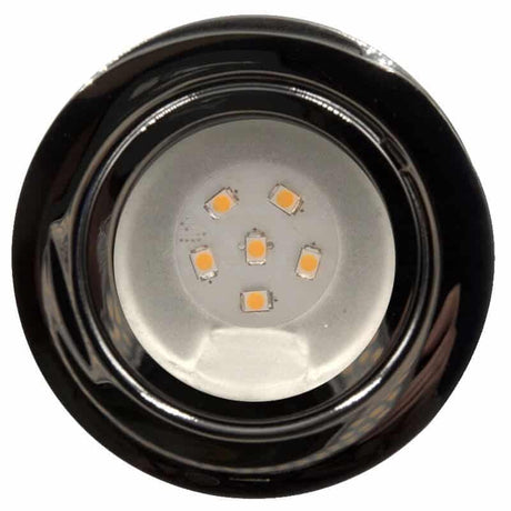 12v/24v CAB6 downlight Chrome finish with replaceable 6 LED bulb