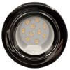 CAB10 downlight Chrome finish with replaceable 8 LED bulb, 12v/24v